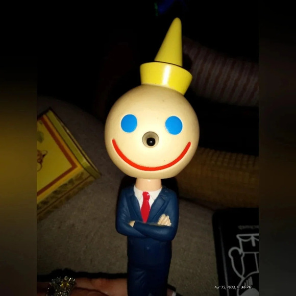 vintage jack in the box bobblehead - Picture 3 of 5